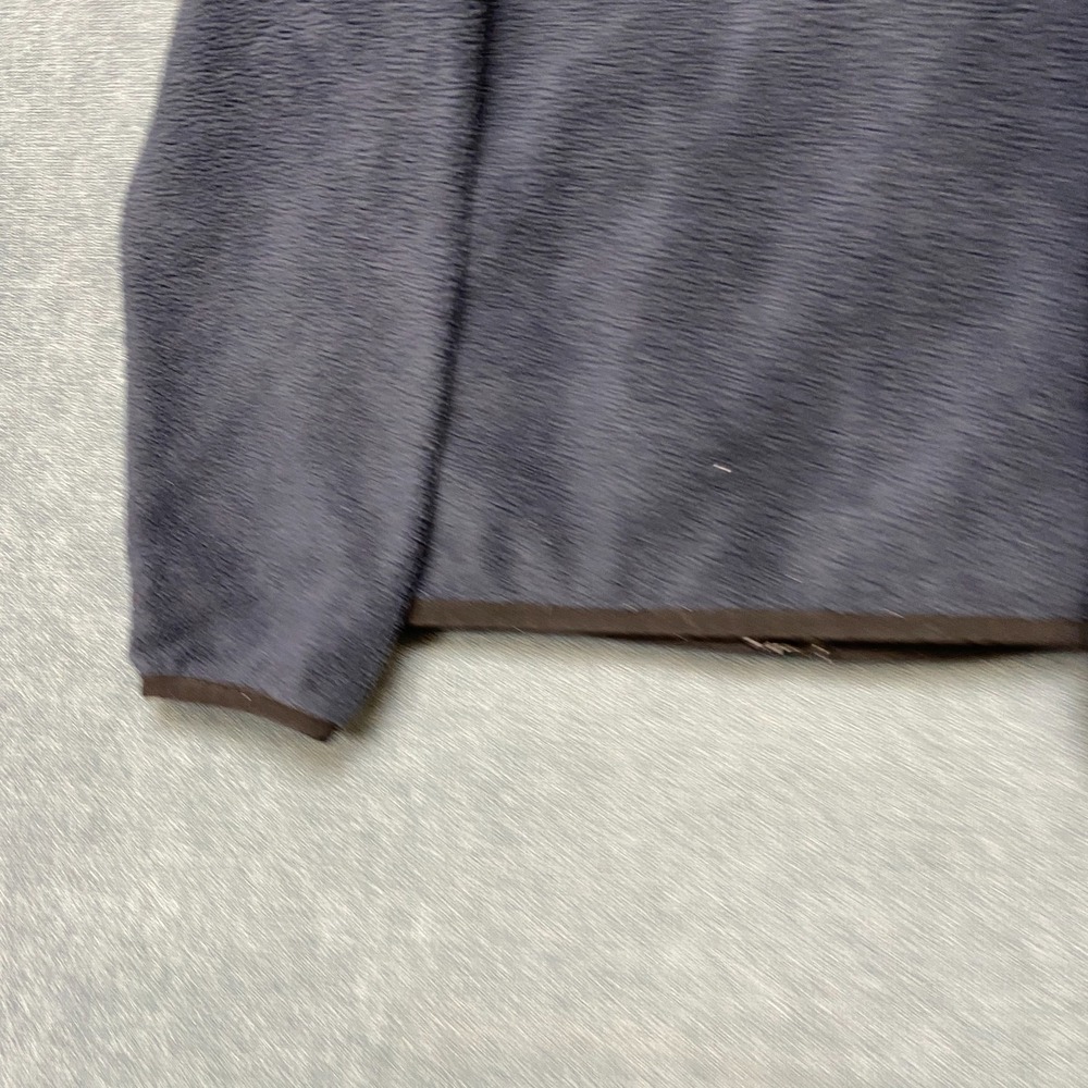 Nike Sportswear Fleece Jacket Boy 7L Navy Embroidered Swoosh Logo Classic Zip Up - Picture 10 of 13